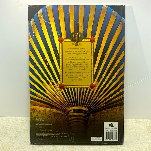 Tutankhamun Deluxe Jigsaw Puzzle Book - Picture 5 of 17